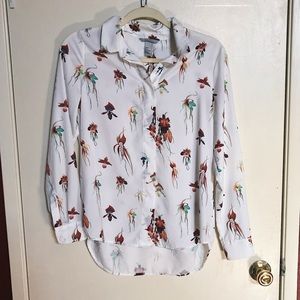 Flowery Blouse